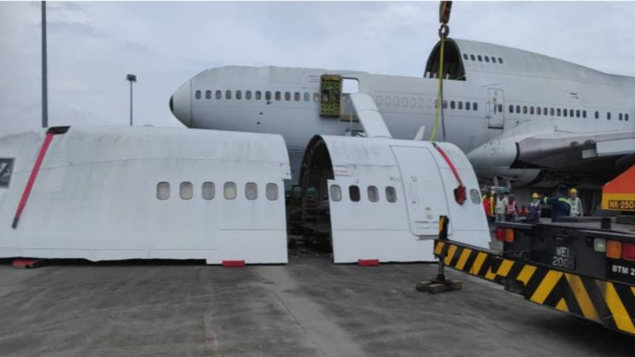 B747 Part Out Project — 4