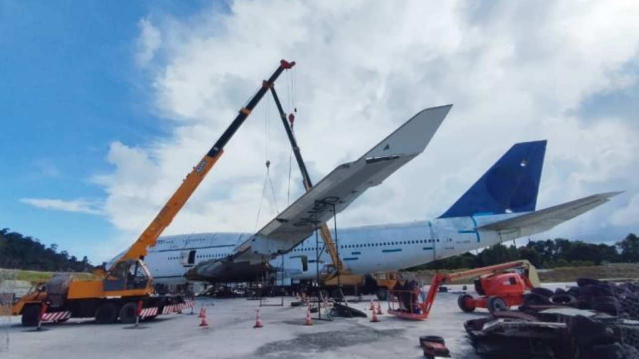 B747 Reassemble Project — 2