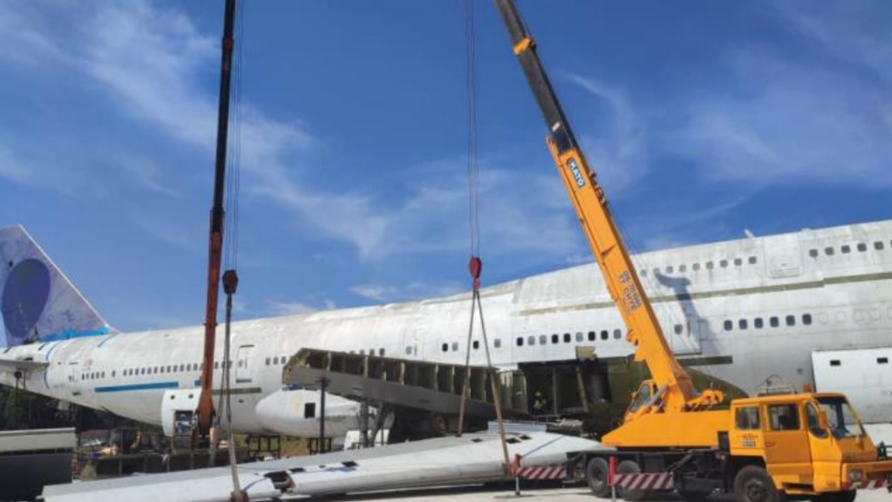 B747 Reassemble Project — 3