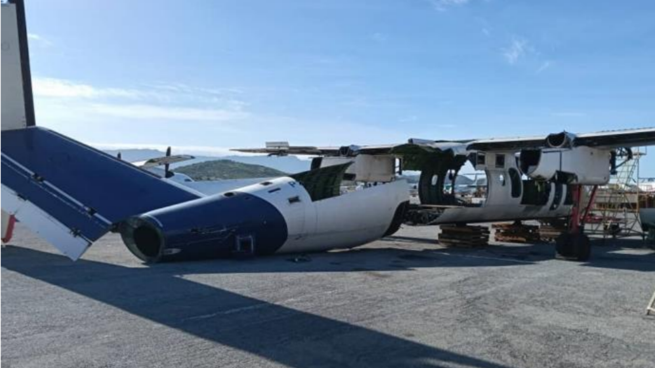 PNG DHC8 On-Site Part Out — 1